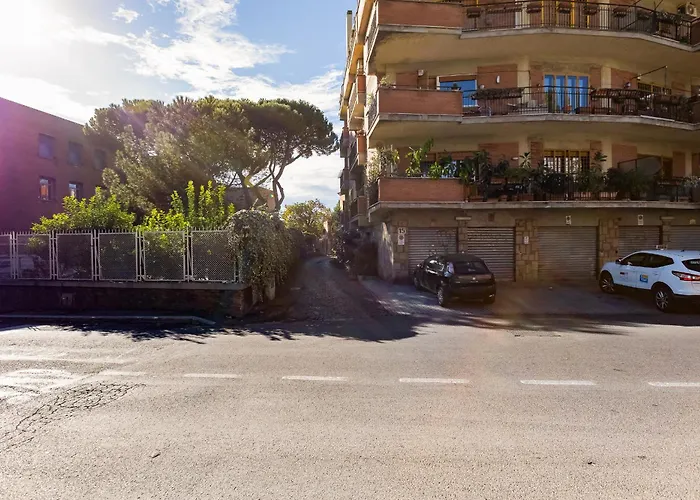 アパート Charming With Garden, Parking & Metro